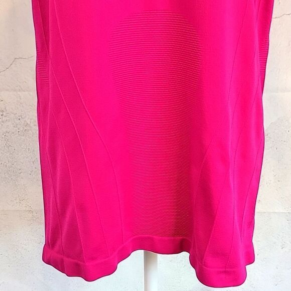Champion Gear compression athletic t-shirt in fuscia pink Women's Size L - Picture 3 of 12